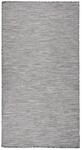 vidaXL Outdoorteppich Flachgewebe 80x150 Cm Braun Und Schwarz 1123983