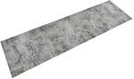 vidaXL K&uuml;chenteppich Waschbar Beton 45x150 cm Samt 136570