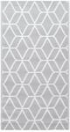 vidaXL Outdoorteppich Grau 160x230 Cm Pp 643942