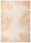 vidaXL Outdoor-Teppich Flachgewebe 120x170 cm Blattmuster 340858