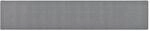 vidaXL Teppichl&auml;ufer Dunkelgrau 50x300 cm 326972