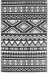 vidaXL Outdoorteppich Schwarz 190x290 Cm Pp 1085940
