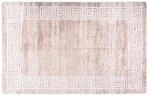 vidaXL Teppich Waschbar 80x150 cm Beige Rutschfest 337940