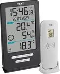 TFA Funk-Thermometer Xena Home mit Au&szlig;ensender Anthrazit
