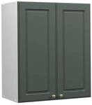Vicco H&auml;ngeschrank Fame-Line H&auml;ngender K&uuml;chenschrank Gr&uuml;n-Gold Landhaus/Wei&szlig; 60
