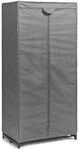 Zeller Textil-Schrank Vlies Metallgestell 160 cm x 50 cm x 75 cm Grau
