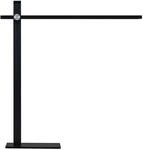 Lucande LED Tischlampe Wasko 9627054 Dimmbar Modern in Schwarz aus Metall 1-flammig