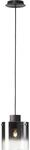Brilliant Pendelleuchte Beth 20 cm Rauchglas