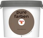 Alpina Wandfarbe Pure Farben Nussbraun 2,5,