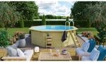 Karibu Pool Modell 1 X Set KDI mit Innenh&uuml;lle Blau