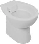 Calmwaters Stand-WC Sp&uuml;lrandlos Abgang Waagerecht Tiefsp&uuml;ler Manhattan-Grau