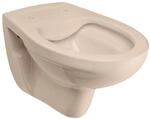 Calmwaters Wand-WC Sp&uuml;lrandlos Tiefsp&uuml;ler Beige-Bahamabeige 08AB6146