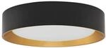 Lindby LED Deckenleuchte Kambia 9625170 Modern in Schwarz aus Aluminium 1-flammig