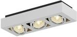 Arcchio Deckenlampe Ronka 9624450 Modern in Wei&szlig; aus Aluminium 3-flammig GU10
