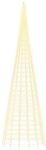 vidaXL LED-Weihnachtsbaum f&uuml;r Fahnenmast 3000 LEDs Warmwei&szlig; 800 cm 358120