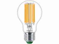 Philips LED-Leuchtmittel E27 Glühlampenform 7,3W 1535lm Klar Warmweiß 10,5x6 cm