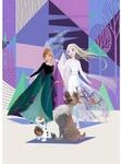 Komar Vliesfototapete Frozen Abstract Arendelle 200 cm x 280 cm
