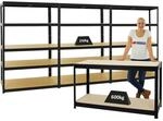 PROREGAL Mega Deal 3x Schwerlastregal Big Elephant M HxBxT 180 x 120 x 60 cm &...