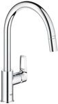 Grohe QuickFix Einhebel-Sp&uuml;ltischarmatur Start Loop Chrom mit Brause