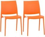 CLP 2er Set St&uuml;hle Maya Orange