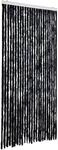 vidaXL Insektenschutz-Vorhang Anthrazit 100x220 cm Chenille 284290