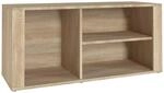 vidaXL Schuhregal Sonoma-Eiche 100x35x45 cm Holzwerkstoff 816923