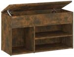 vidaXL Schuhbank R&auml;uchereiche 80x30x45 cm Holzwerkstoff 816053