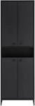 Schildmeyer Schuhschrank Janne 600 Schwarz Matt 185,5 cm x 60,2 cm x 33,05 cm