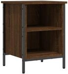 vidaXL Schuhregal Braun Eichen-Optik 38x35x50 cm Holzwerkstoff 831832