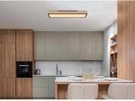 Globo LED-Deckenleuchte Doro 1-flammig Graphit 600 x 150 x 30 mm