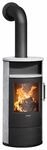Justus Kaminofen Justus Island 5 2.0 Speckstein Schwarz-Speckstein 5 kW