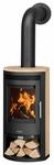 Justus Baltrum 2.0 Kaminofen Sandstein Schwarz-Sandstein 5,5 kW mit Automatik