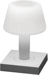 Konstsmide LED-Designer-Tischleuchte Monaco Wei&szlig; 19 cm x 12,5 cm 12,5 cm