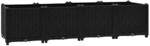 vidaXL Hochbeet 160x40x38 cm Polypropylen 316533