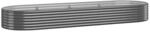 vidaXL Hochbeet Verzinkter Stahl 322x100x36 cm Anthrazit 319001