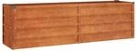 vidaXL Hochbeet Rostig 160x40x45 cm Cortenstahl 151952