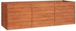vidaXL Hochbeet Rostig 240x80x77 cm Cortenstahl 1535996