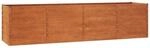 vidaXL Hochbeet Rostig 320x80x77 cm Cortenstahl 151963