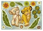 Komar Deko-Sticker Simba And Nala 50 cm x 70 cm