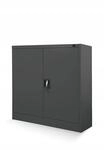 Jan Nowak Metallschrank Klein BEATA 93 x 90 x 40 cm Anthrazit