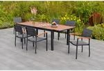 Merxx Gartenm&ouml;bel-Set Paxos 7-teilig 180 cm x 100 cm x 75 cm