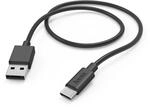 Hama Ladekabel USB-A - USB-C 1 m Schwarz