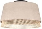 Eglo Deckenleuchte Tabley 1-flammig 23,5 cm x 38 cm Schwarz