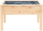 Westmann Hochbeet 120 cm x 65 cm x 75 cm Natur