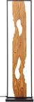 Brilliant LED-Standleuchte Chaumont 120 cm Schwarz und Holz