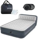 Intex Aufblasbare Matratze 236X152X46 Cm Mit Eingebauter Elektrischer Pumpe 64448