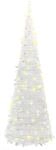 vidaXL Pop-Up-Weihnachtsbaum K&uuml;nstlich 150 LEDs Wei&szlig; 180 cm 357754