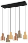 Trio Pendelleuchte Agudo 6-flammig Multicolor 150 cm x 85 cm