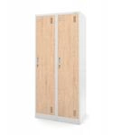 Jan Nowak Kleiderspind Kacper 4 F&auml;cher 180 x 80 x 50 cm Eco Design Wei&szlig; Sonoma
