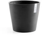 Ecopots Pflanztopf Amsterdam Dunkelgrau &Oslash; 40 cm / H&ouml;he 35 cm
